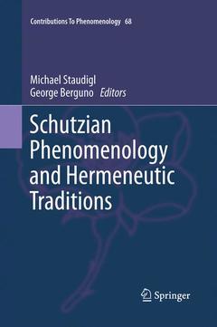 Couverture de l’ouvrage Schutzian Phenomenology and Hermeneutic Traditions