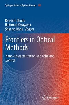 Couverture de l’ouvrage Frontiers in Optical Methods