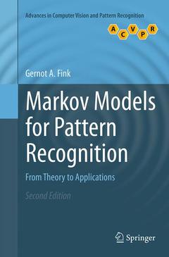 Couverture de l’ouvrage Markov Models for Pattern Recognition