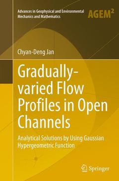 Couverture de l’ouvrage Gradually-varied Flow Profiles in Open Channels
