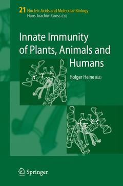 Couverture de l’ouvrage Innate Immunity of Plants, Animals and Humans