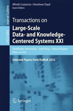 Couverture de l’ouvrage Transactions on Large-Scale Data- and Knowledge-Centered Systems XXI