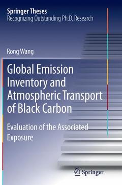 Couverture de l’ouvrage Global Emission Inventory and Atmospheric Transport of Black Carbon