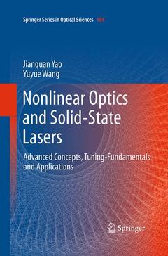 Couverture de l’ouvrage Nonlinear Optics and Solid-State Lasers