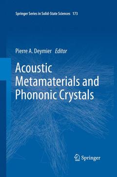 Couverture de l’ouvrage Acoustic Metamaterials and Phononic Crystals