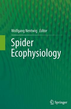 Couverture de l’ouvrage Spider Ecophysiology