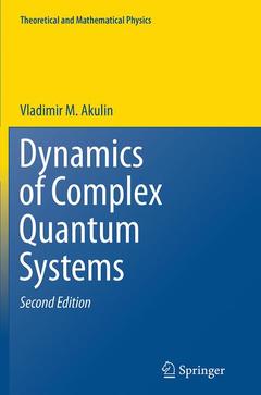 Couverture de l’ouvrage Dynamics of Complex Quantum Systems
