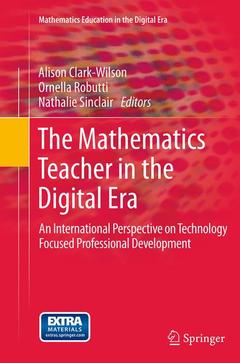 Cover of the book The Mathematics Teacher in the Digital Era