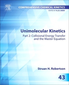 Couverture de l’ouvrage Unimolecular Kinetics