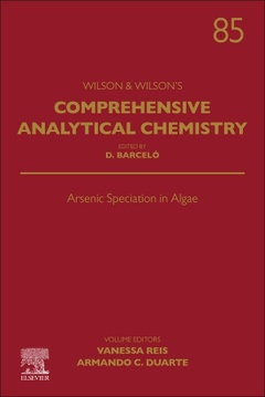 Cover of the book Arsenic Speciation in Algae