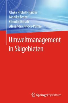 Couverture de l’ouvrage Umweltmanagement in Skigebieten