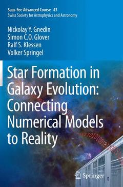 Couverture de l’ouvrage Star Formation in Galaxy Evolution: Connecting Numerical Models to Reality