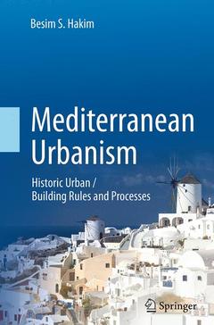 Couverture de l’ouvrage Mediterranean Urbanism