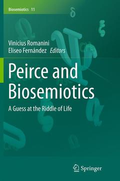 Couverture de l’ouvrage Peirce and Biosemiotics