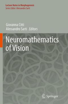 Couverture de l’ouvrage Neuromathematics of Vision