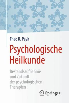 Couverture de l’ouvrage Psychologische Heilkunde