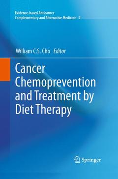 Couverture de l’ouvrage Cancer Chemoprevention and Treatment by Diet Therapy