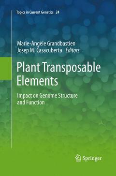 Couverture de l’ouvrage Plant Transposable Elements