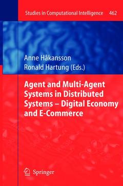 Couverture de l’ouvrage Agent and Multi-Agent Systems in Distributed Systems - Digital Economy and E-Commerce