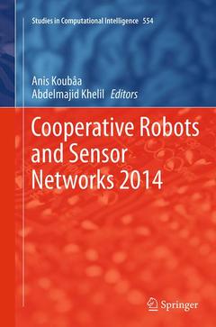 Couverture de l’ouvrage Cooperative Robots and Sensor Networks 2014