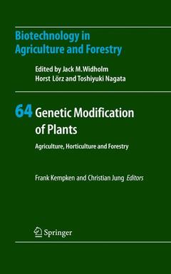 Couverture de l’ouvrage Genetic Modification of Plants