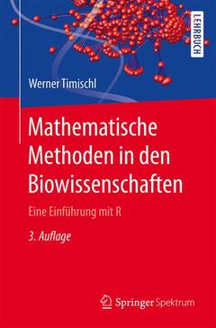 Couverture de l’ouvrage Mathematische Methoden in den Biowissenschaften 