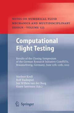 Cover of the book Computational Flight Testing