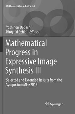 Cover of the book Mathematical Progress in Expressive Image Synthesis III