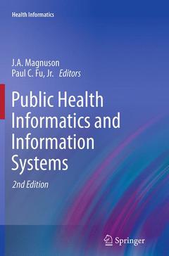Cover of the book Public Health Informatics and Information Systems