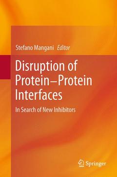 Couverture de l’ouvrage Disruption of Protein-Protein Interfaces