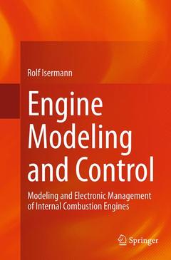 Couverture de l’ouvrage Engine Modeling and Control