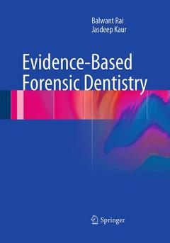Couverture de l’ouvrage Evidence-Based Forensic Dentistry