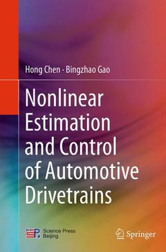 Couverture de l’ouvrage Nonlinear Estimation and Control of Automotive Drivetrains