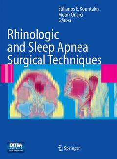 Couverture de l’ouvrage Rhinologic and Sleep Apnea Surgical Techniques