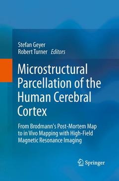 Couverture de l’ouvrage Microstructural Parcellation of the Human Cerebral Cortex