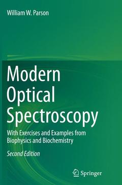 Couverture de l’ouvrage Modern Optical Spectroscopy