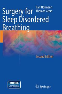 Couverture de l’ouvrage Surgery for Sleep Disordered Breathing