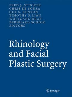 Couverture de l’ouvrage Rhinology and Facial Plastic Surgery