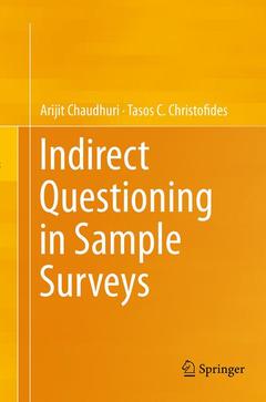 Cover of the book Indirect Questioning in Sample Surveys