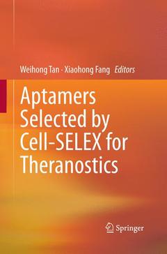 Couverture de l’ouvrage Aptamers Selected by Cell-SELEX for Theranostics