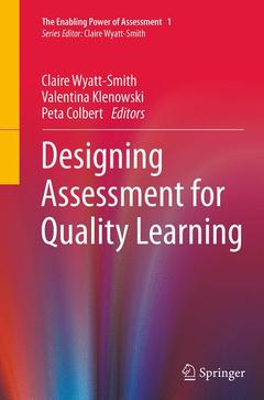 Couverture de l’ouvrage Designing Assessment for Quality Learning
