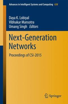 Couverture de l’ouvrage Next-Generation Networks