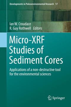 Couverture de l’ouvrage Micro-XRF Studies of Sediment Cores
