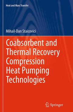 Couverture de l’ouvrage Coabsorbent and Thermal Recovery Compression Heat Pumping Technologies