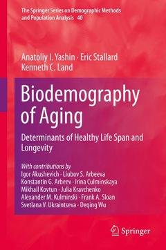 Couverture de l’ouvrage Biodemography of Aging
