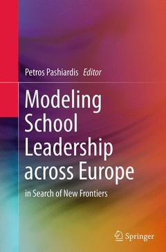Couverture de l’ouvrage Modeling School Leadership across Europe