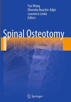 Couverture de l’ouvrage Spinal Osteotomy