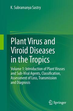 Couverture de l’ouvrage Plant Virus and Viroid Diseases in the Tropics