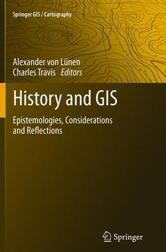Couverture de l’ouvrage History and GIS