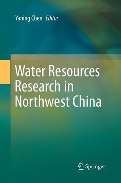 Couverture de l’ouvrage Water Resources Research in Northwest China